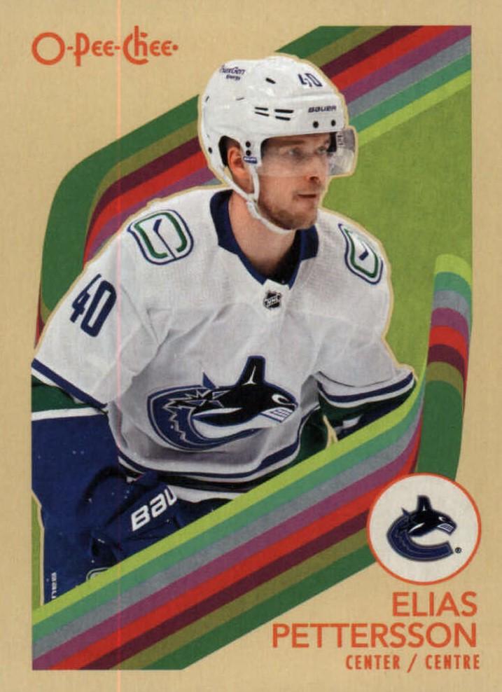 #539 Elias Pettersson - Vancouver Canucks - 2023-24 O-Pee-Chee - Retro Hockey