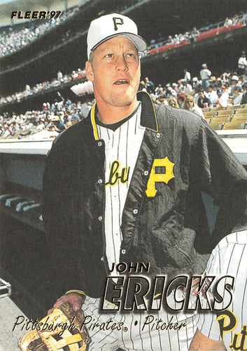 #539 John Ericks - Pittsburgh Pirates - 1997 Fleer Baseball