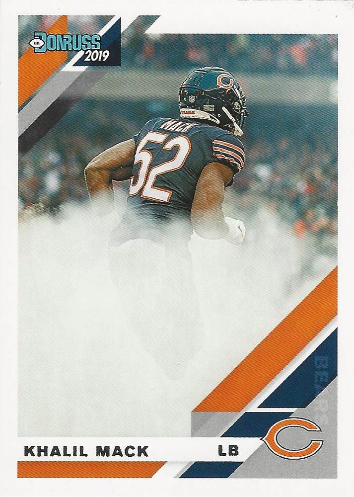 #53V Khalil Mack - Chicago Bears - 2019 Donruss Football