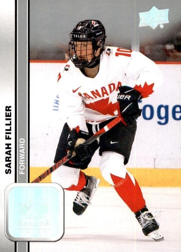 #53 Sarah Fillier - Canada - 2023 Upper Deck Team Canada Juniors Hockey
