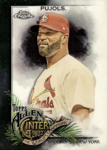 #53 Albert Pujols - St. Louis Cardinals - 2022 Topps Allen & Ginter Chrome Baseball