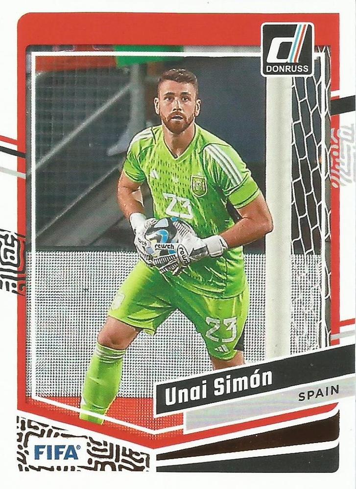 #53 Unai Simon - Spain - 2023-24 Donruss Soccer