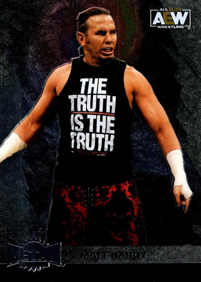 #53 Matt Hardy - 2022 SkyBox Metal Universe AEW Wrestling