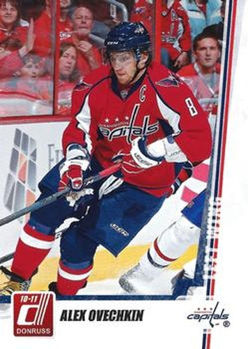 #53 Alex Ovechkin - Washington Capitals - 2010-11 Donruss Hockey
