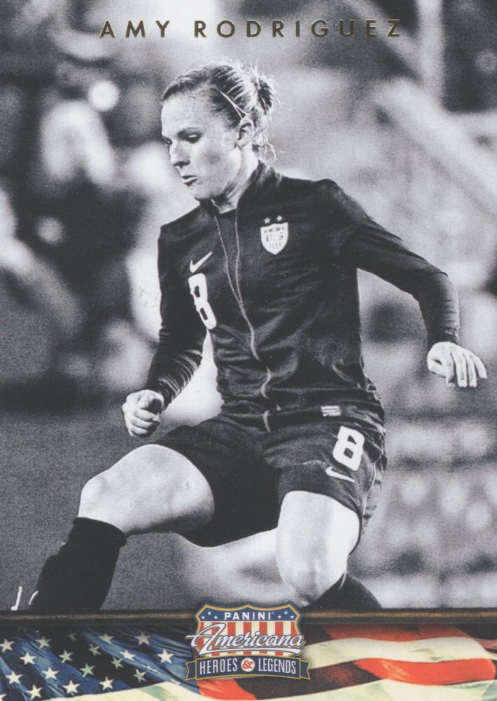 #53 Amy Rodriguez - 2012 Panini Americana Heroes & Legends