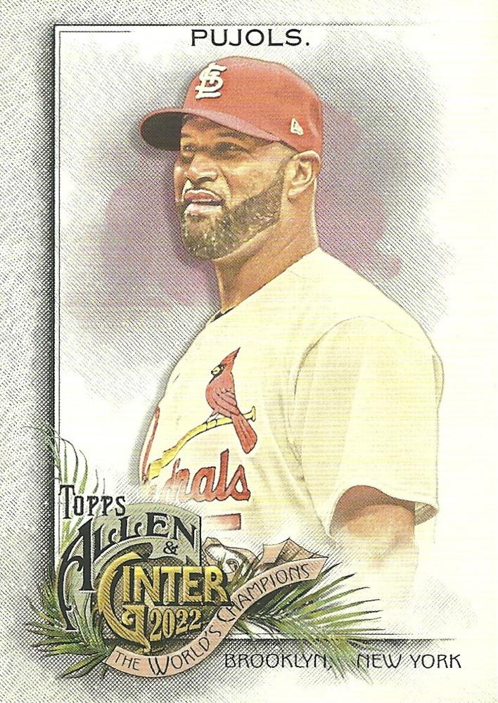 #53 Albert Pujols - St. Louis Cardinals - 2022 Topps Allen & Ginter Baseball