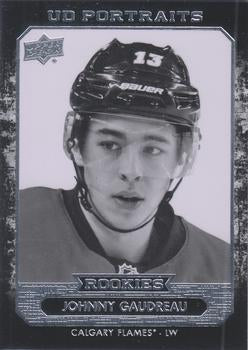 #P-53 Johnny Gaudreau - Calgary Flames - 2014-15 Upper Deck - UD Portraits Hockey
