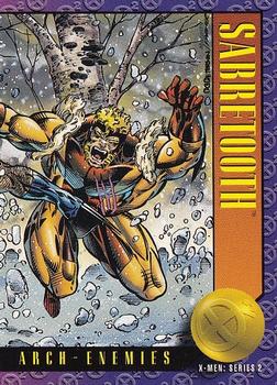 #53 Sabretooth - 1993 SkyBox X-Men Series 2