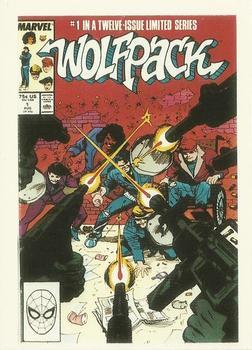 #53 Wolfpack Limited Series - 1991 Comic Images Marvel Comics First Covers II