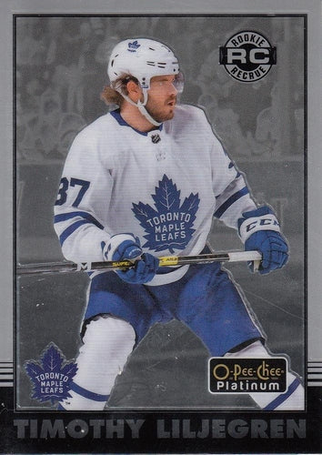 #R-53 Timothy Liljegren - Toronto Maple Leafs - 2020-21 O-Pee-Chee Platinum - Retro Hockey