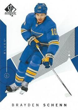 #53 Brayden Schenn - St. Louis Blues - 2018-19 SP Authentic Hockey