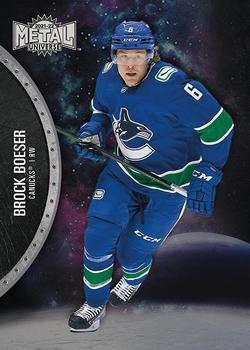 #53 Brock Boeser - Vancouver Canucks - 2021-22 Skybox Metal Universe Hockey