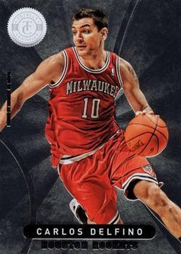 #53 Carlos Delfino - Houston Rockets - 2012-13 Panini Totally Certified Basketball
