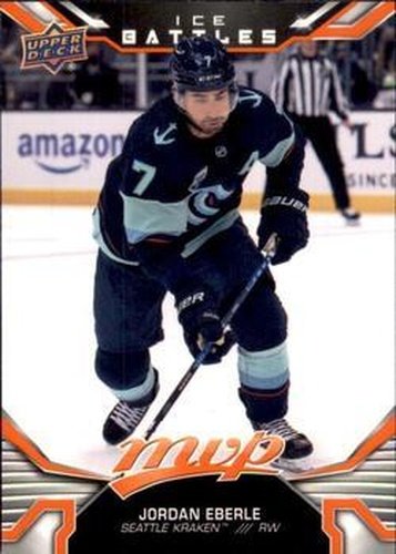 #53 Jordan Eberle - Seattle Kraken - 2022-23 Upper Deck MVP - Ice Battles Hockey