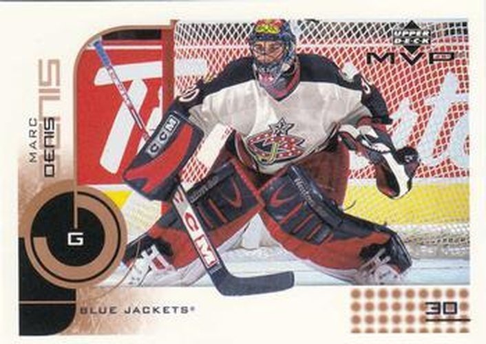 #53 Marc Denis - Columbus Blue Jackets - 2002-03 Upper Deck MVP Hockey