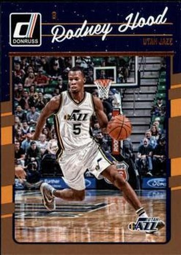 #53 Rodney Hood - Utah Jazz - 2016-17 Donruss Basketball