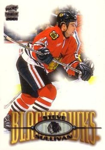 #53 Steve Sullivan - Chicago Blackhawks - 2000-01 Pacific Paramount Hockey