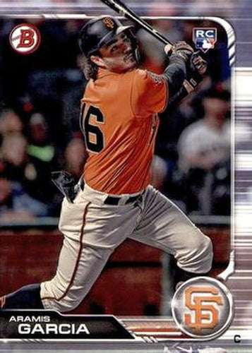 #53 Aramis Garcia - San Francisco Giants - 2019 Bowman Baseball