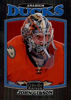 #R-53 John Gibson - Anaheim Ducks - 2016-17 O-Pee-Chee Platinum - Retro Hockey
