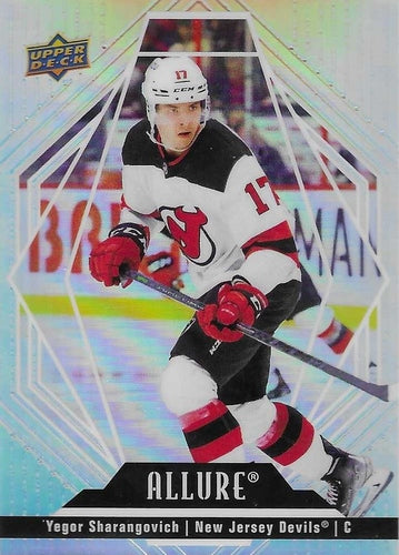 #53 Yegor Sharangovich - New Jersey Devils - 2022-23 Upper Deck Allure Hockey