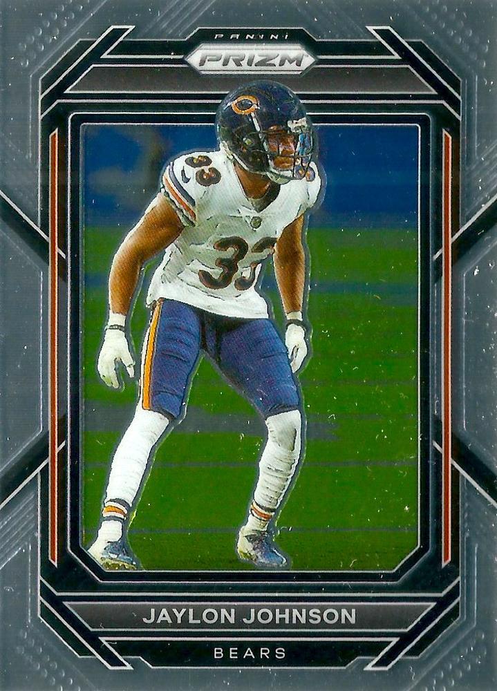 #53 Jaylon Johnson - Chicago Bears - 2022 Panini Prizm Football