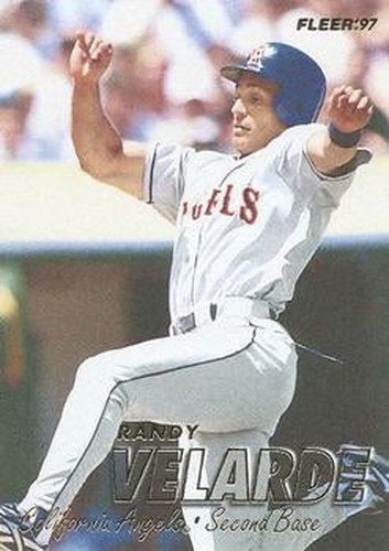 #53 Randy Velarde - California Angels - 1997 Fleer Baseball