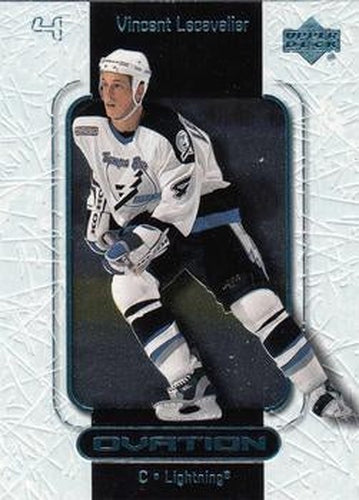 #53 Vincent Lecavalier - Tampa Bay Lightning - 1999-00 Upper Deck Ovation Hockey