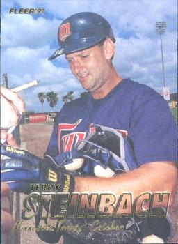 #540 Terry Steinbach - Minnesota Twins - 1997 Fleer Baseball
