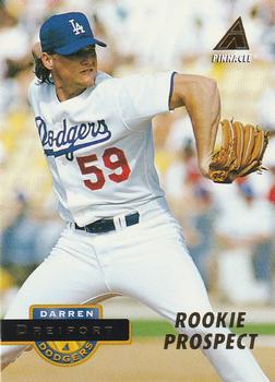 #540 Darren Dreifort - Los Angeles Dodgers - 1994 Pinnacle Baseball