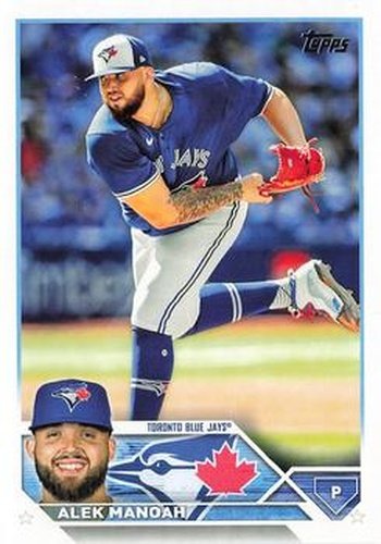 #540 Alek Manoah - Toronto Blue Jays - 2023 Topps Baseball