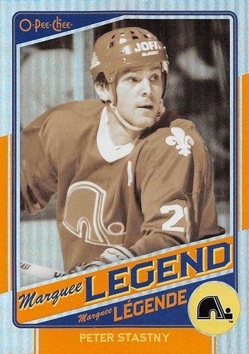 #541 Peter Stastny - Quebec Nordiques - 2012-13 O-Pee-Chee - Rainbow Hockey