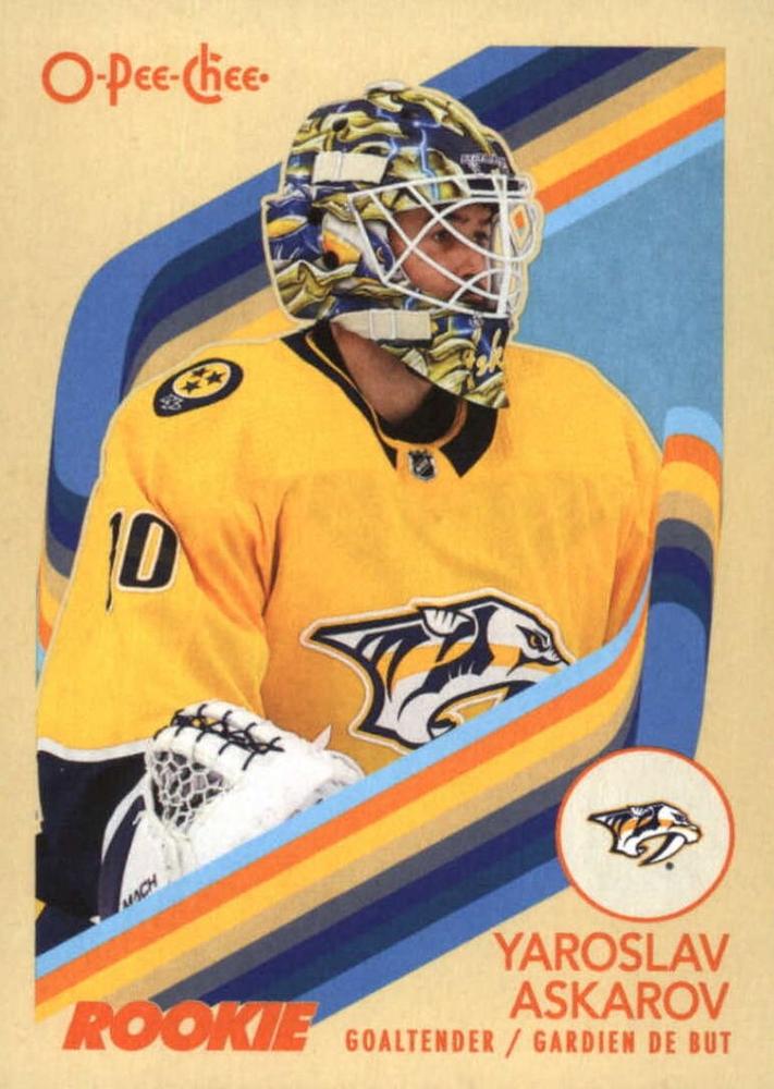 #541 Yaroslav Askarov - Nashville Predators - 2023-24 O-Pee-Chee - Retro Hockey