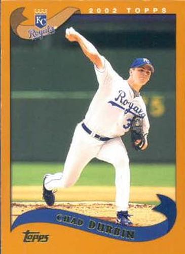 #541 Chad Durbin - Kansas City Royals - 2002 Topps Baseball