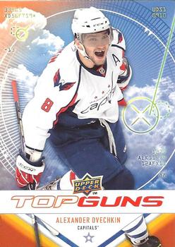 #TG7 Alexander Ovechkin - Washington Capitals - 2009-10 Upper Deck - Top Guns Hockey
