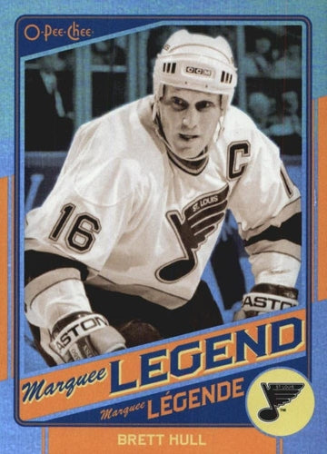 #543 Brett Hull - St. Louis Blues - 2012-13 O-Pee-Chee - Rainbow Hockey