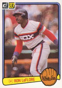 #543 Ron Leflore - Chicago White Sox - 1983 Donruss Baseball