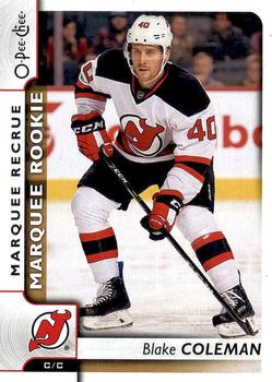 #543 Blake Coleman - New Jersey Devils - 2017-18 O-Pee-Chee Hockey