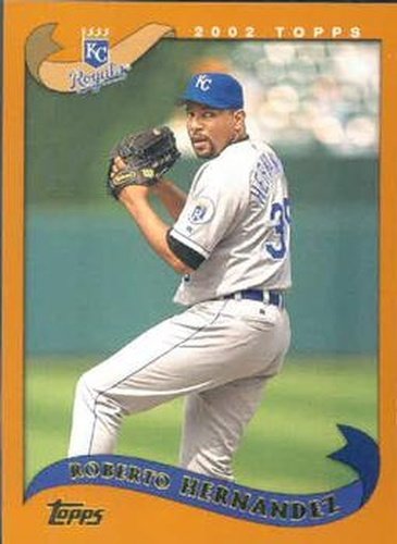 #544 Roberto Hernandez - Kansas City Royals - 2002 Topps Baseball