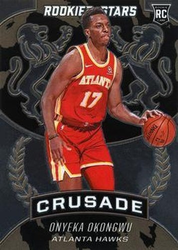#544 Onyeka Okongwu - Atlanta Hawks - 2020-21 Panini Chronicles Basketball