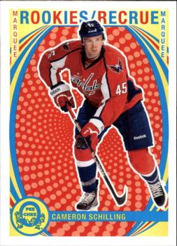 #545 Cameron Schilling - Washington Capitals - 2013-14 O-Pee-Chee - Retro Hockey