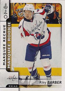 #545 Riley Barber - Washington Capitals - 2017-18 O-Pee-Chee Hockey