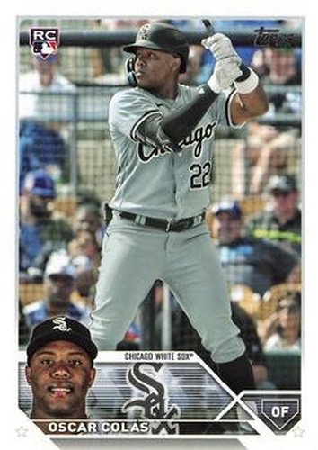 #545 Oscar Colás - Chicago White Sox - 2023 Topps Baseball