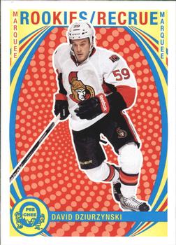 #546 David Dziurzynski - Ottawa Senators - 2013-14 O-Pee-Chee - Retro Hockey