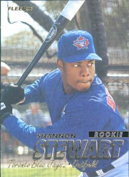 #546 Shannon Stewart - Toronto Blue Jays - 1997 Fleer Baseball