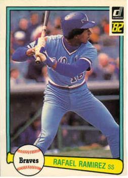 #546 Rafael Ramirez - Atlanta Braves - 1982 Donruss Baseball
