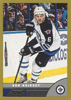 #546 Ron Hainsey - Winnipeg Jets - 2013-14 Score - Gold Hockey