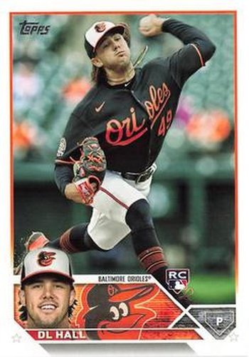 #547 DL Hall - Baltimore Orioles - 2023 Topps Baseball