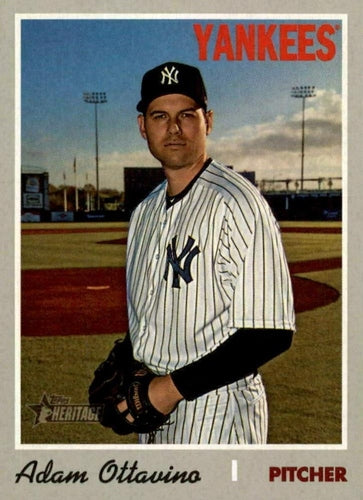 #548 Adam Ottavino - New York Yankees - 2019 Topps Heritage Baseball