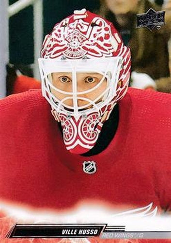 #549 Ville Husso - Detroit Red Wings - 2022-23 Upper Deck Hockey