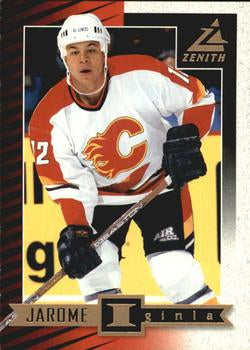 #1 Jarome Iginla - Calgary Flames - 1997-98 Zenith Hockey